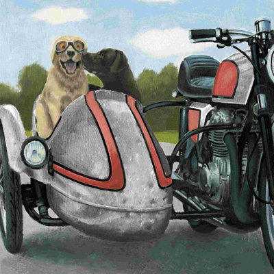 Born To Be Wild argent et rouge