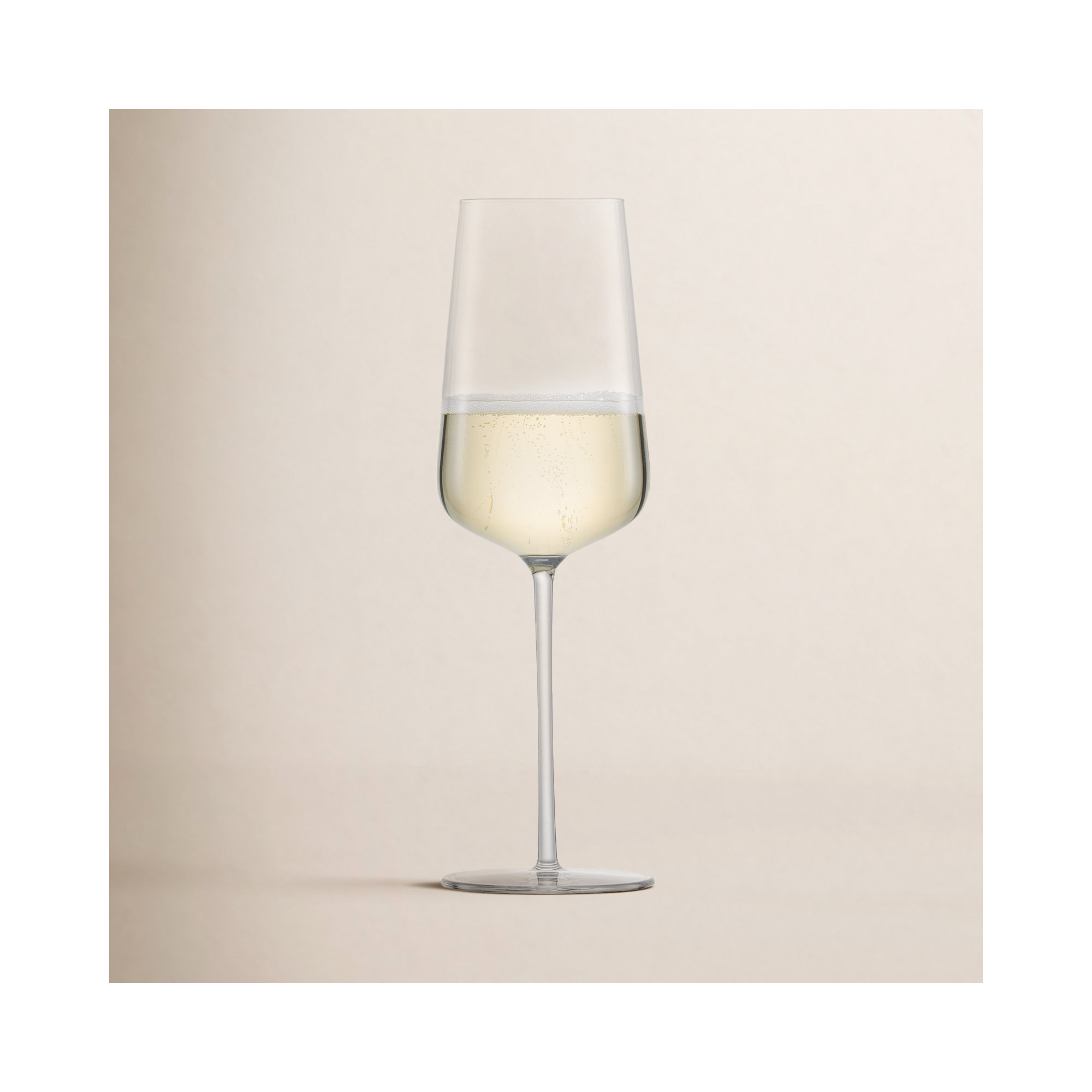 Vervino Champagne Lead Free Crystal Flute, 11.8 Oz