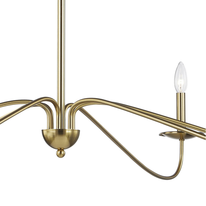 Lustre classique / traditionnel à 6 lumières Muaad
