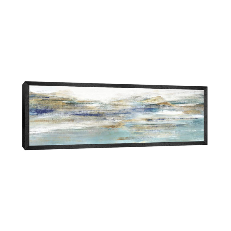 Upon A Clear III by Isabelle Z - Panoramic Print on Canvas, Black Framed, 121.92 cm H x 40.64 cm W