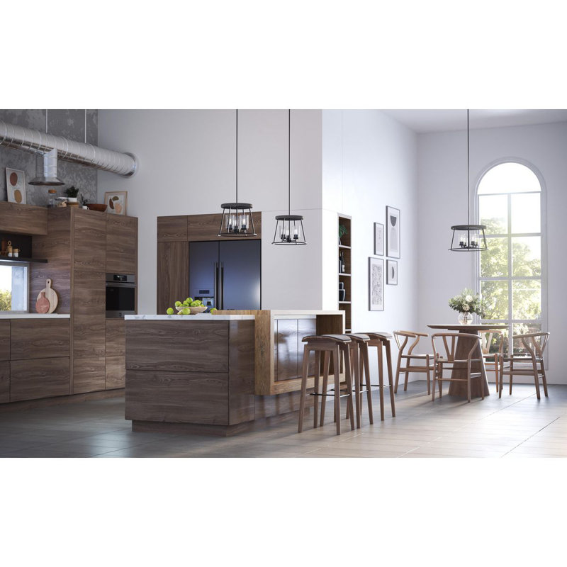 Lustre géométrique à 3 lumières Rozellia