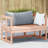 Patio Sofa Bench Extendable Solid Wood Pine-710008202