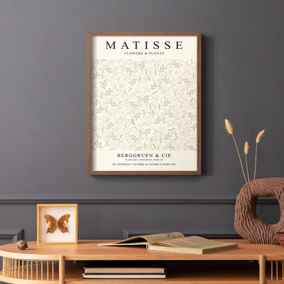 Matisse CCIV Framed Print - Solid Wood