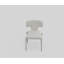 Chaise empilable en T, ensemble de 4