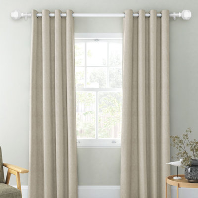 Dingle Adjustable Single Curtain Rod