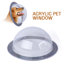 Housse transparente pour animal de compagnie