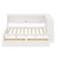 Lit de jour avec tablettes de rangement-669351700