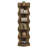 Corner Bookcase, 70.8'' Tall Corner Shelf Storage Display Rack