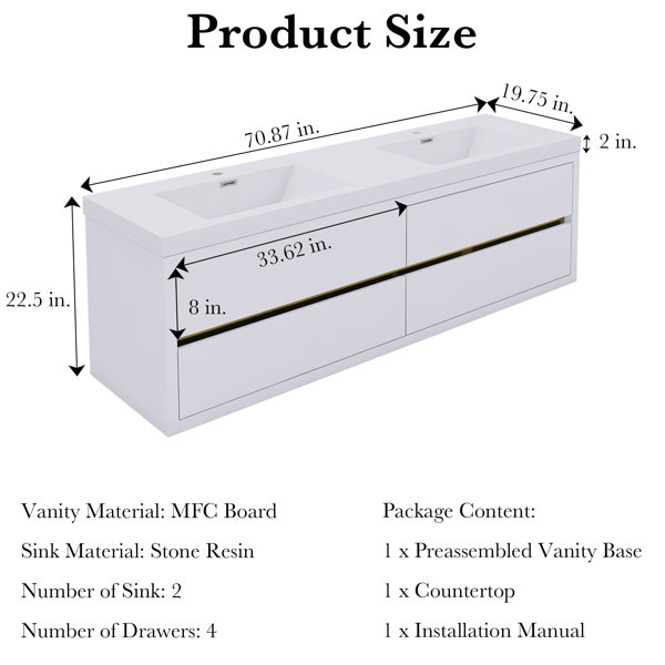 Dimensions du produit