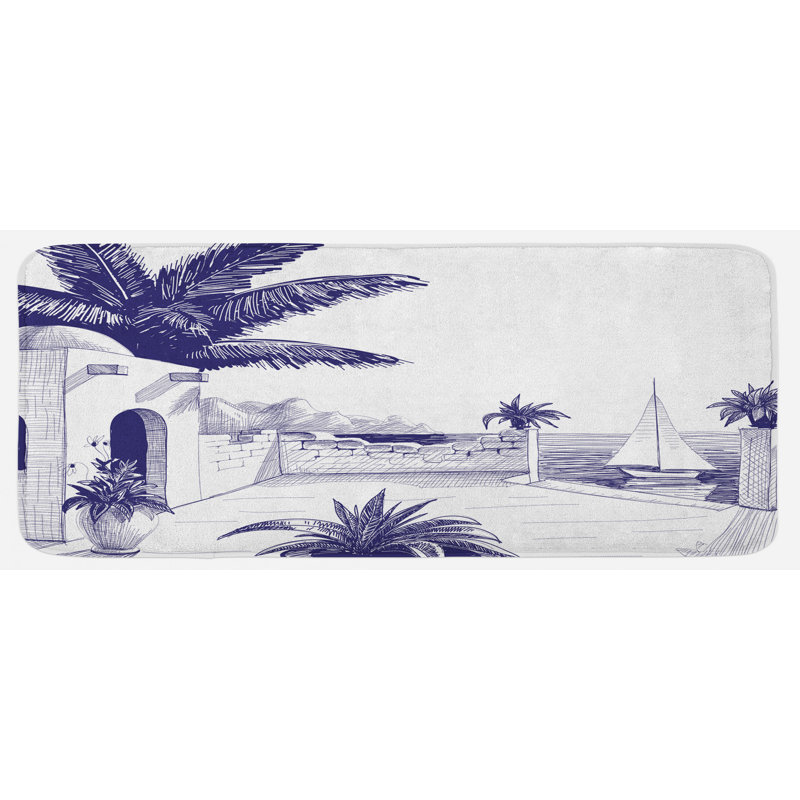 Tapis de cuisine pour bateau