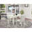 Finish Solid Wood Top with Butterfly Leaf Dining Table Set-832211064-832211070-815026543
