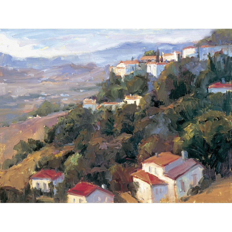 John Beard Collection''s Costa Del Sol On Giclee Canvas Hand Embellished Art, 25.5" H x 31.5" W x 1.75" D