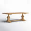 Kinzer 86.6'' Teak Outdoor Dining Table