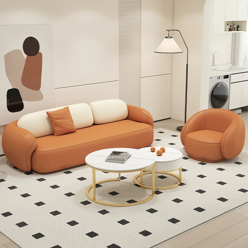 Allijah, Orange/White