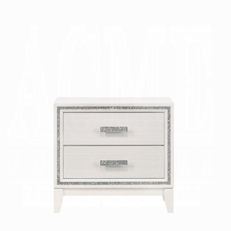 Haiden Nightstand, White