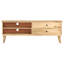 Ivy Bronx TV Stand 55.1"X11.8"X19.7" Solid Wood Mango