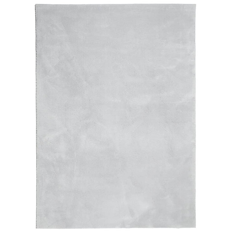 Rug "HUARTE" Short Pile Soft and Washable Grey, Rectangle 240 x 340cm