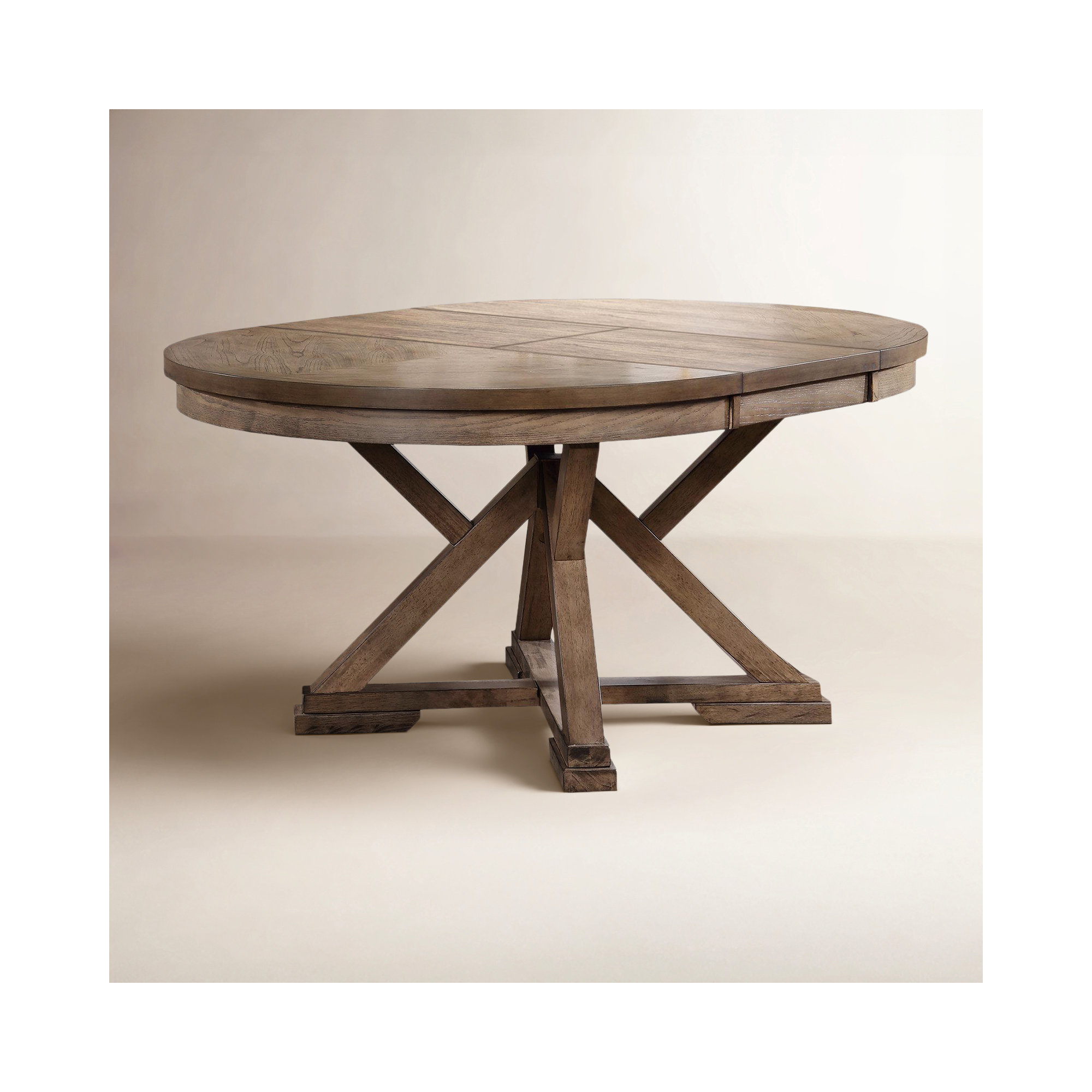 Denfield 48'' Extendable Round Dining Table