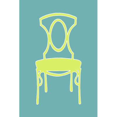" Graphic Chair I " by Chariklia Zarris
