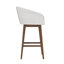 Tabouret pivotant à hauteur réglable en bois et en tonneau Dorreen-527891951-527891949