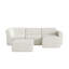 4 Seater Corduroy Seating Component-1063861185-1063861211