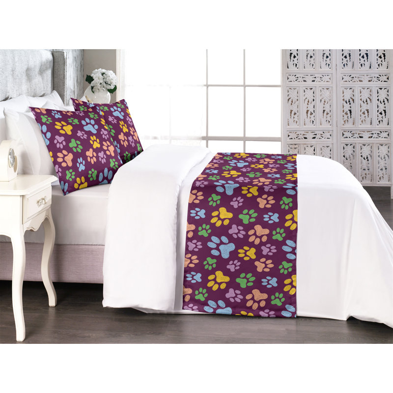 Multicolore Ambesonne, Grand lit