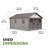 LIFETIME 11 Ft. X 18.5 Ft. Outdoor Storage Shed