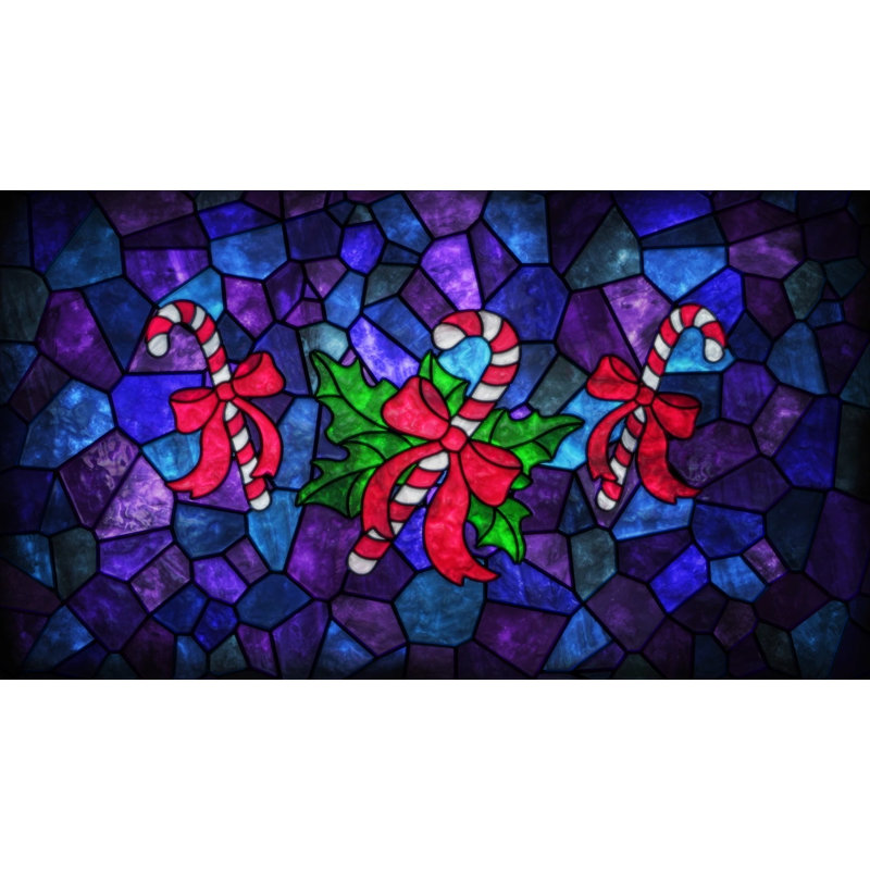 Christmas Digital Kit Includes 7 AtmosFX Video Effects for Christmas & 48” x 72” Projection Screen