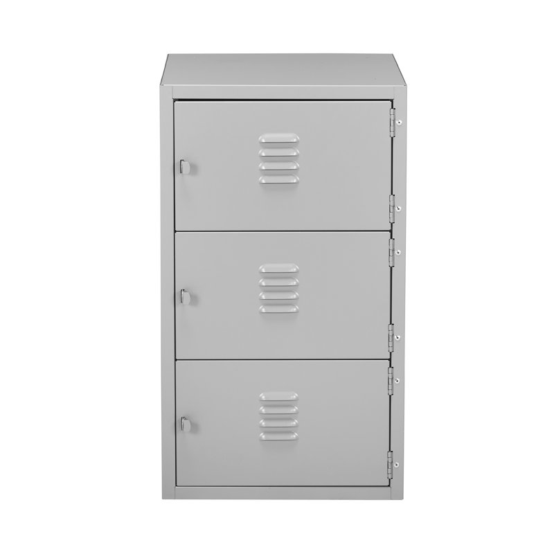 Shain Steel 31'' H Locker Base, 3 Horizontal Lockers