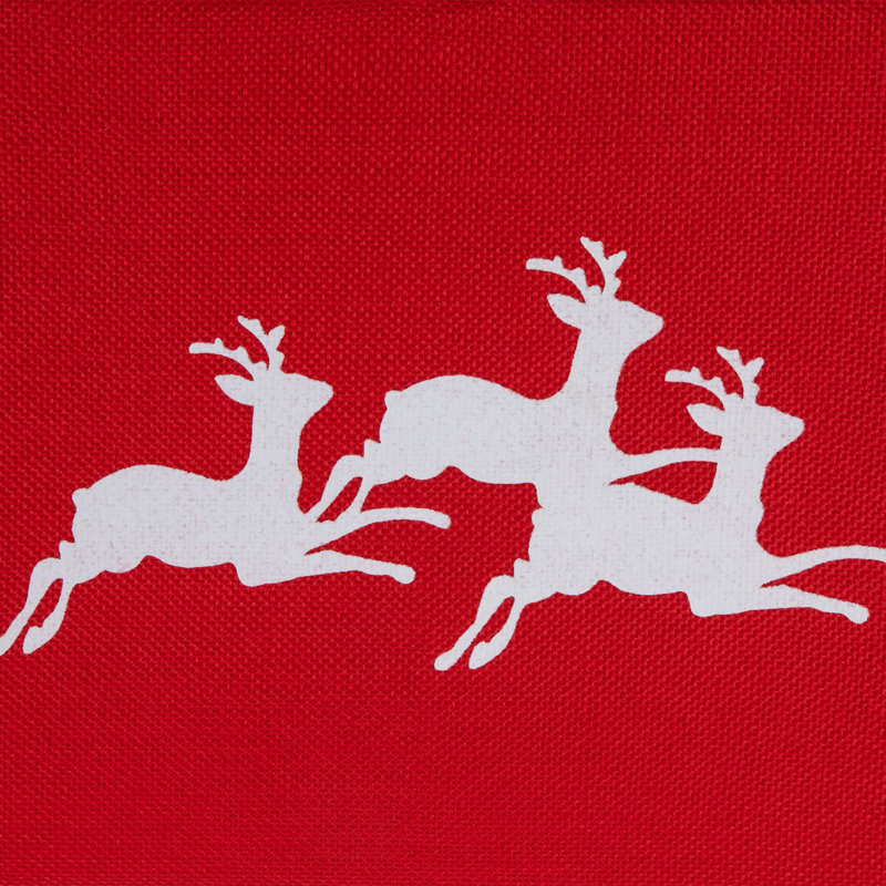 Fabric Tree Collar, Red