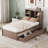 Platform Bed Frame With Built-In USB Port-659626742