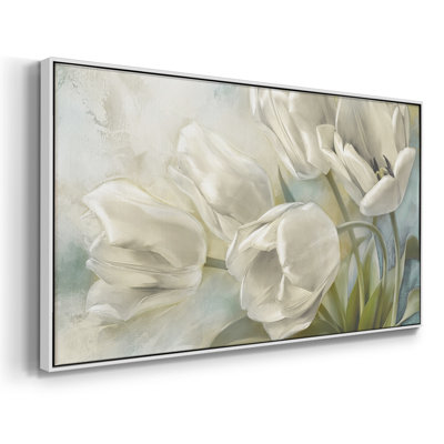 «Holland Tulips II», toile tendue avec châssis encadré, prête à être accrochée