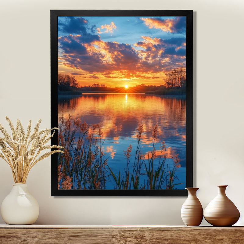 Gracynn - Farm Canvas Wall Art, Noir, noir, noir, noir, H 20 po x l 12 po, Reproduction encadrée sans passe-partout