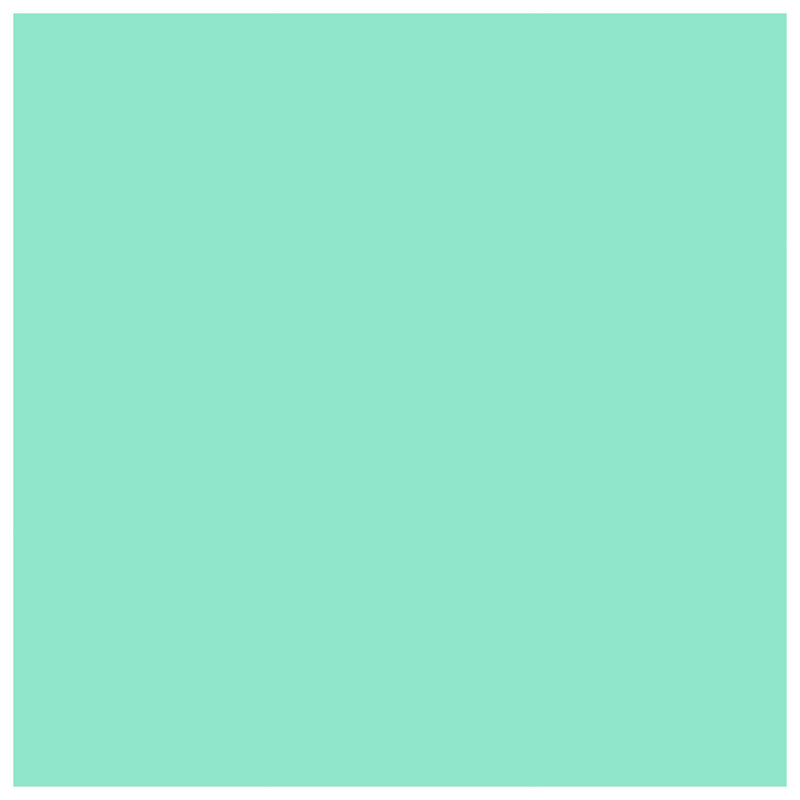 Tapisserie murale «Mint», H 68 po x l 80 po avec 4 œillets