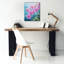 "Orchids In The Rain" par Momart, art mural sur toile-805545700