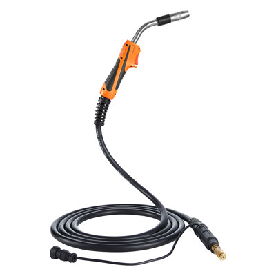 250A MIG Welding Gun with 15FT Cable, Replacement for Lincoln Magnum Pro 250L  - with 7PCS Mig Welding Contact Tips
