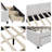 VARELON Durable Upholstered Storage Daybed Twin/Full Size with 2 Drawers - No Box Spring Needed-8498289-8498253