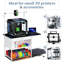 3D Printer Stand with Charging Station, 2AC+2USB Power Hub & 4-Tier Storage - Heavy-Duty Fixed Station with Filament Organization for Workshop/Office