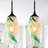 Modern Glass Pendant Light Ocean Pendant Lights Kitchen Island Hanging Light Fixtures for Kitchen Art Living Dinning Room Bedroom Hallway-1535556051