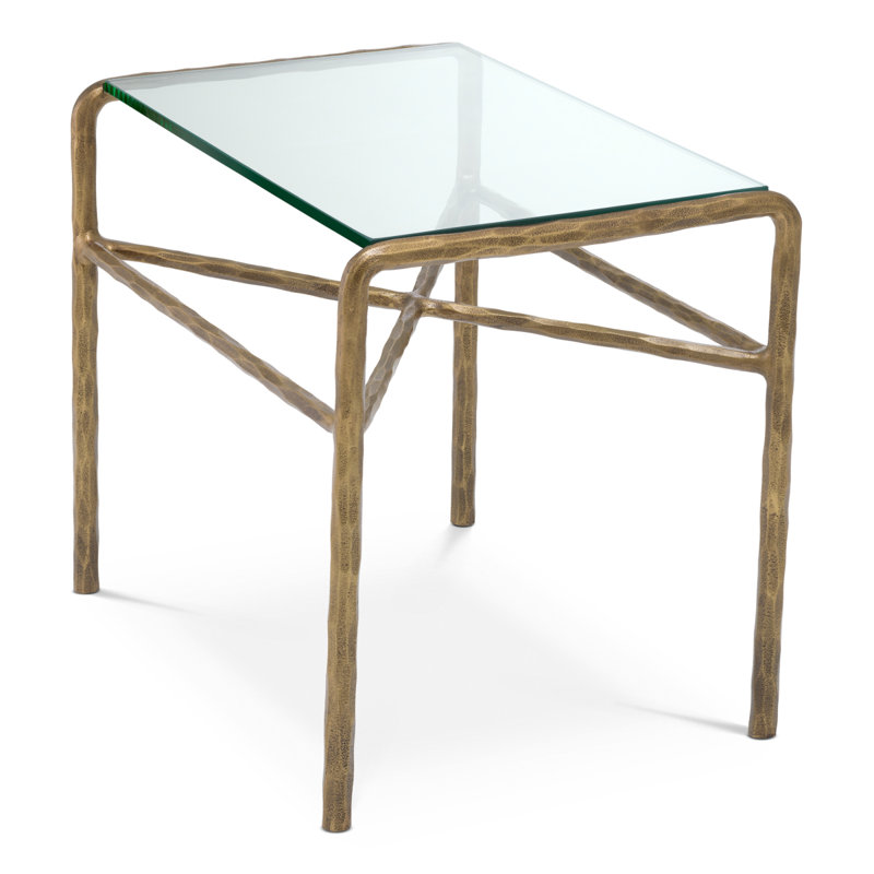 Glass End Table