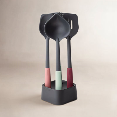 Brabantia Kitchen Utensil Set with Stand