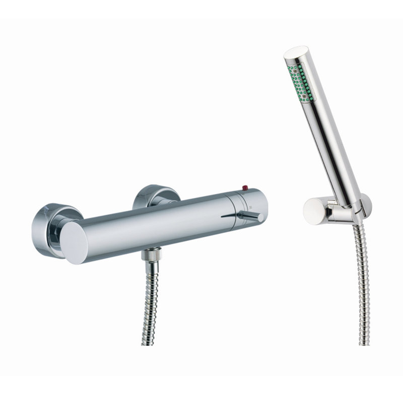 Robinet de douche Spillo, Nickel brossé