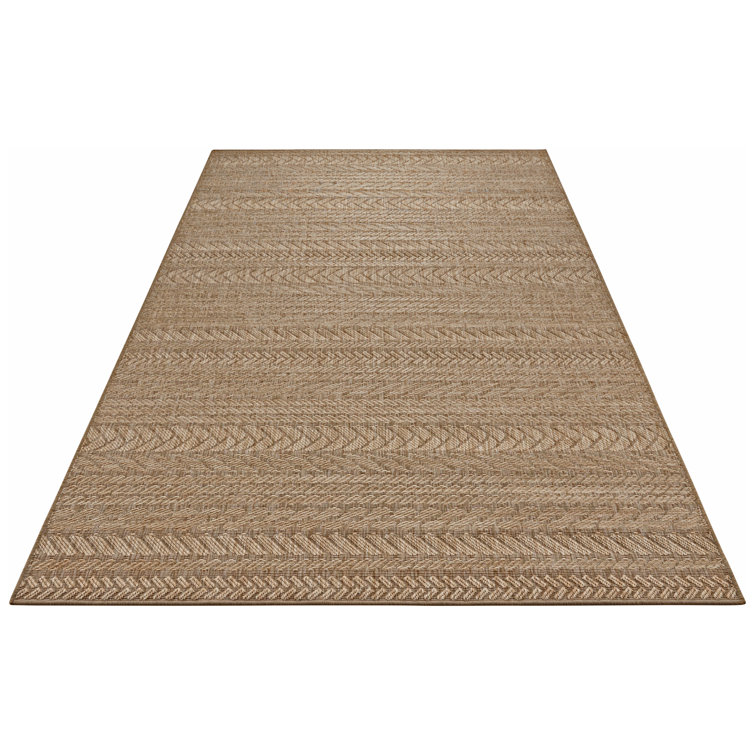Forest Granado Flatweave Brown Rug