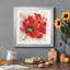 «Red Infusion I», reproduction d'art sur papier encadré-882323234-882323238