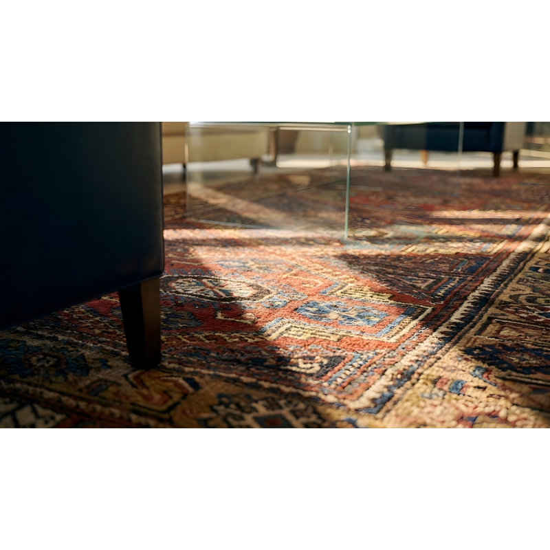 Antique Turkish Knotted Rug