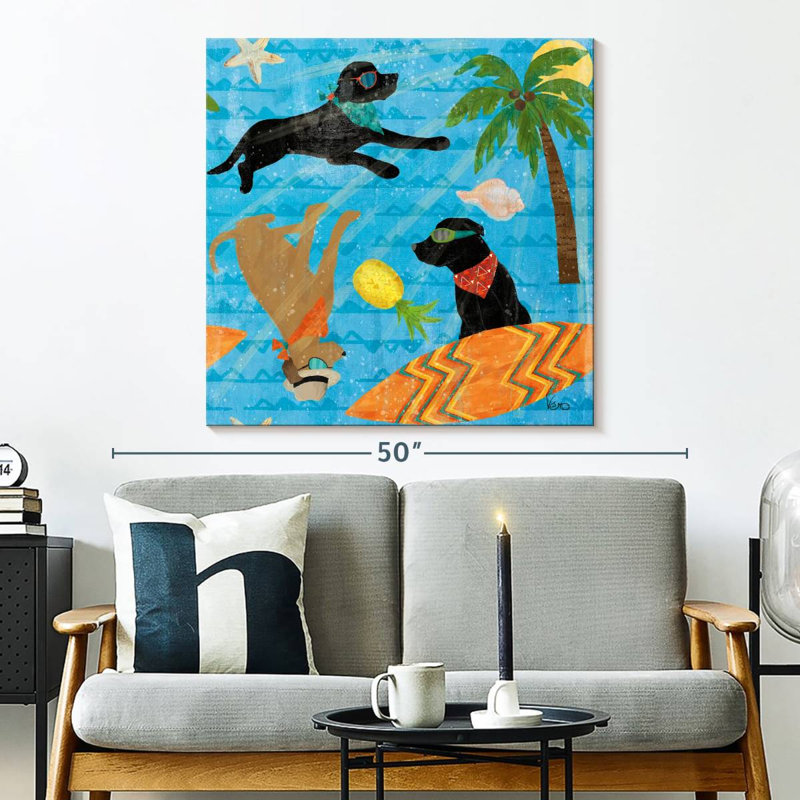 Brampt Good Vibes Pattern I, 33" H x 33" W