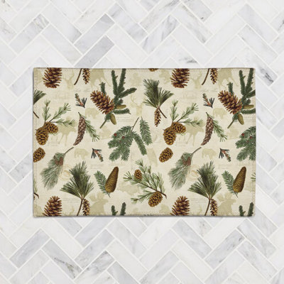 Peidmt Pinecone Accent Rug By Laural Home