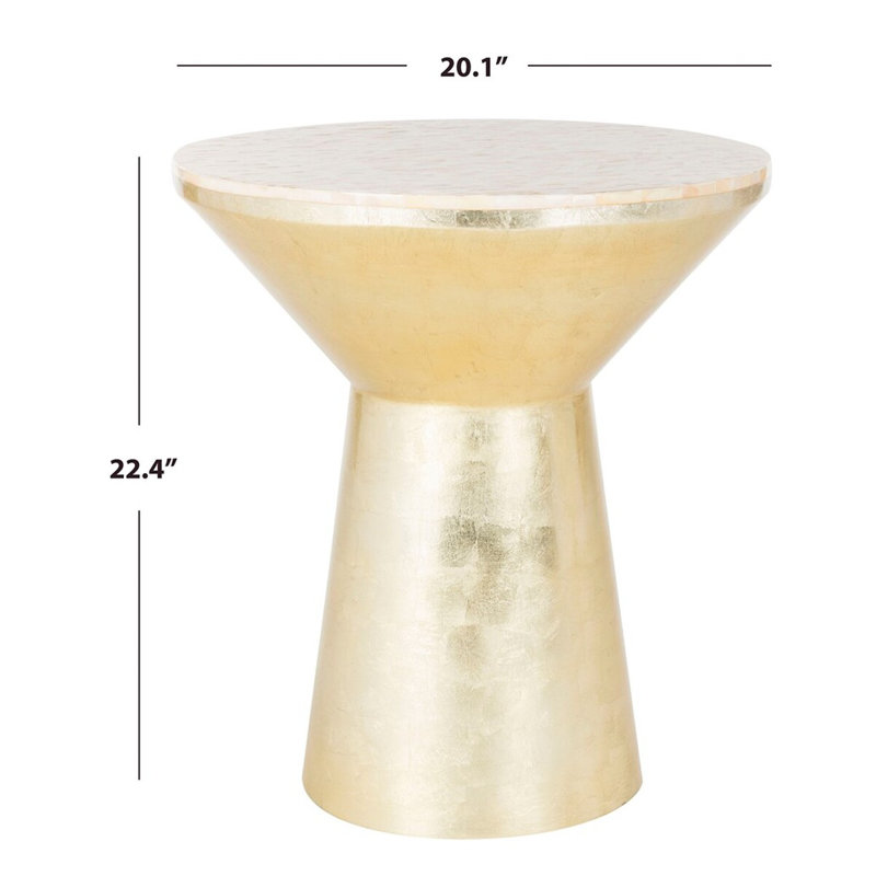 Table de bout Stone Drum