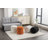 18.5'' Counter Footrest Stool,Boucle Ottoman-94413382