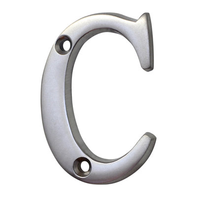 2'' H Brass House Letter